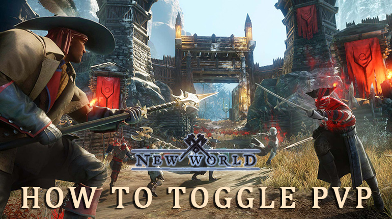 New World  -  How to toggle PvP